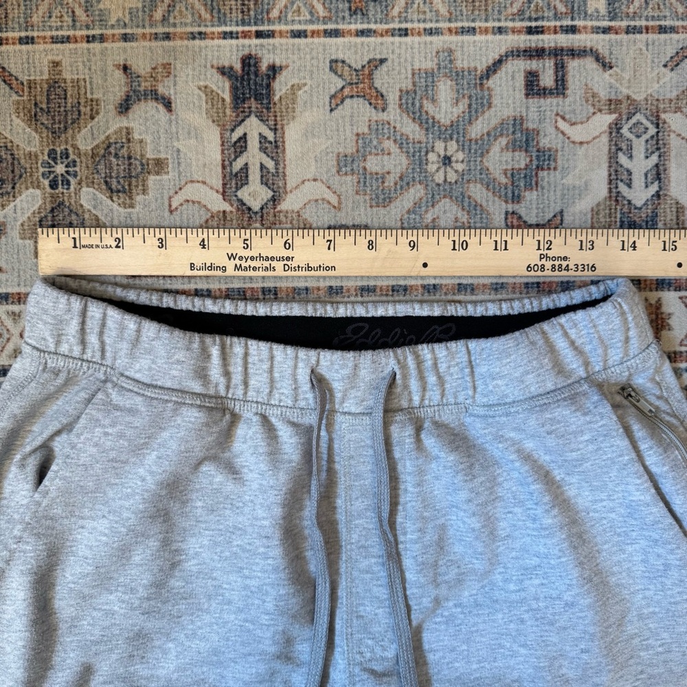 Eddie Bauer Men’s Gray Jogger Lounge Sweatpants Size Medium - Picture 10 of 11